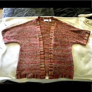 4/$10 Alfred Dunner Striped Cardigan